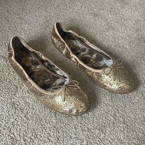 Sam Edelman Felicia Flats Gold
